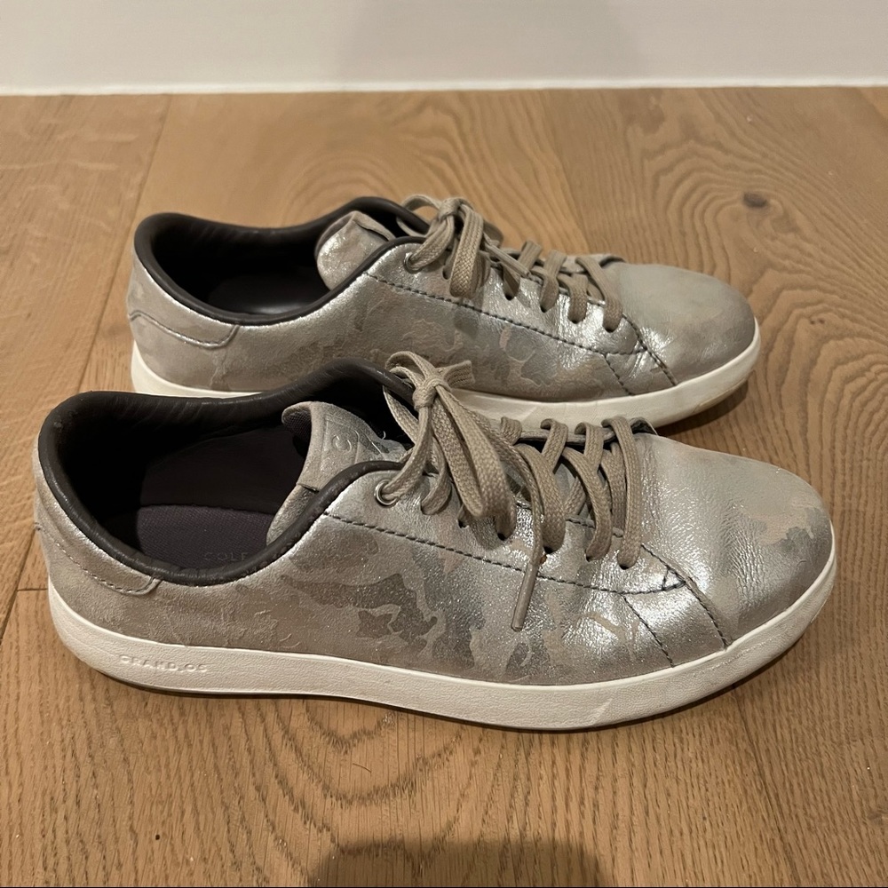 Silver Camo GrandPro Cole Haan Sneakers